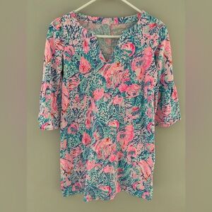 Lilly Pulitzer Tosha Dress Treasure Trove Size XXS MSP $108